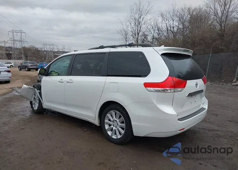 2012 Toyota Sienna Limited 7 Passenger from USA, damaged, VIN 5TDDK3DC2CS031849